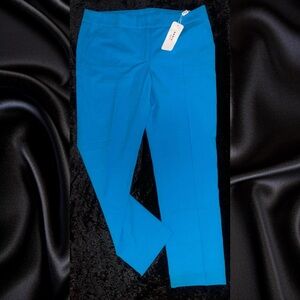 NWT Akris- bright blue cigarette pants